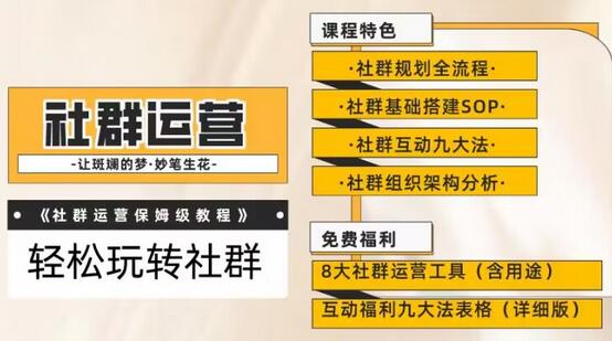【社群运营】保姆式教程：九大互动法，八款社群运营工具助你轻松玩转社群