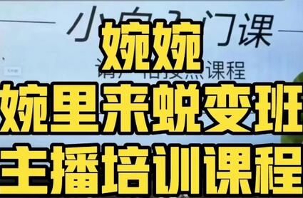 婉婉·婉里来蜕变班（主播课）全方位理解底层逻辑并灵活运用